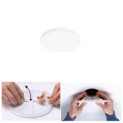 Paulmann Veluna Edge LED upotettava IP44 4000K Ø 9cm Ø 9cm