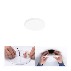 Paulmann Veluna Edge LED upotettava IP44 4000K Ø 9cm Ø 9cm