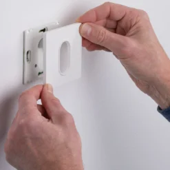 Paulmann Wall -uppovalo, anturi valkoinen kulmikas