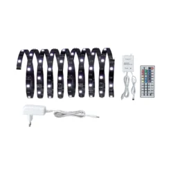 Paulmann YourLED ECO -LED-nauha 3m RGB musta