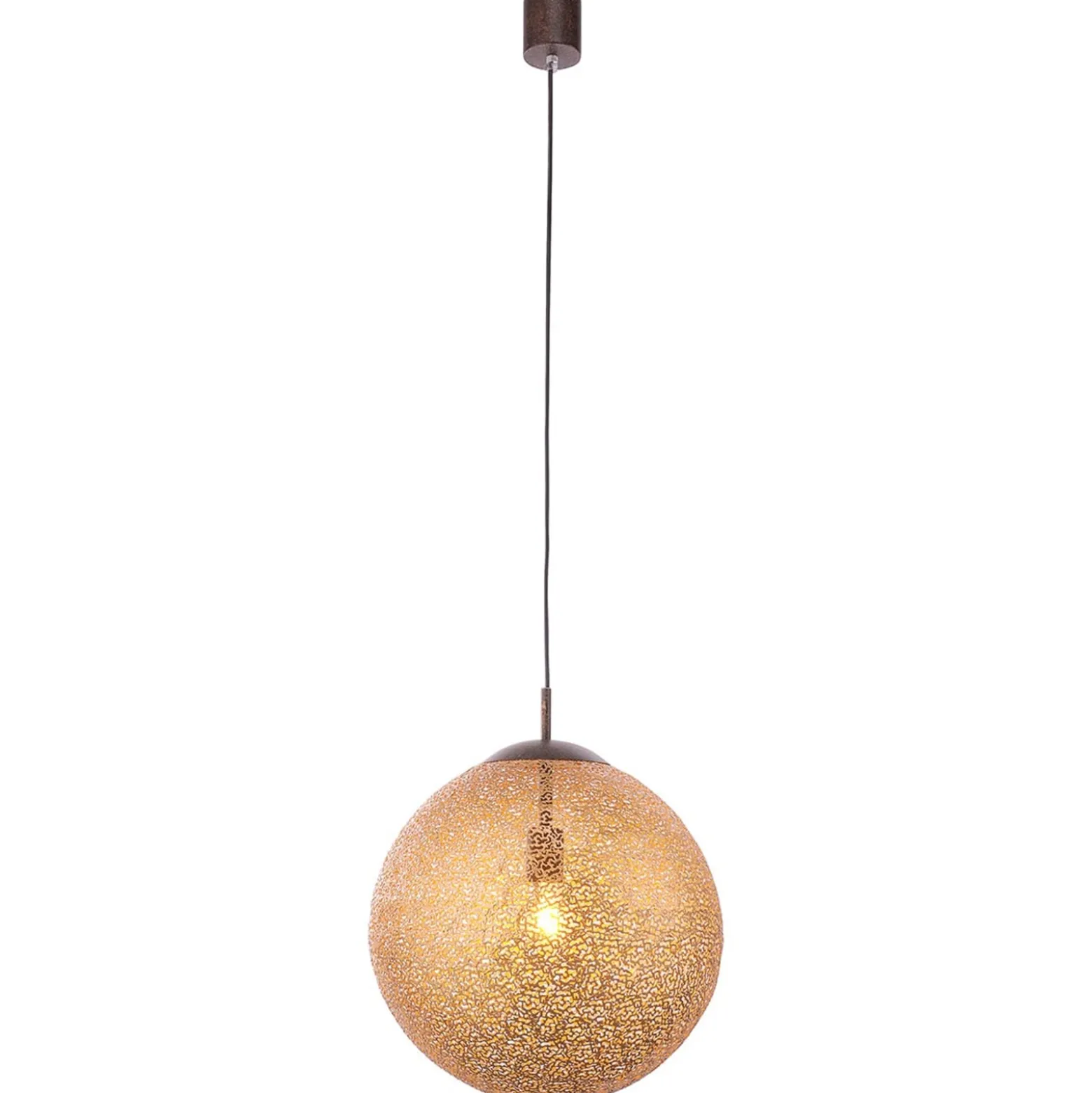 Paul Neuhaus Greta-riippuvalaisin, Ø 40 cm, kullanvärinen, metallia