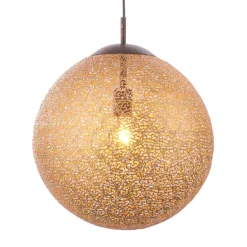 Paul Neuhaus Greta-riippuvalaisin, Ø 40 cm, kullanvärinen, metallia