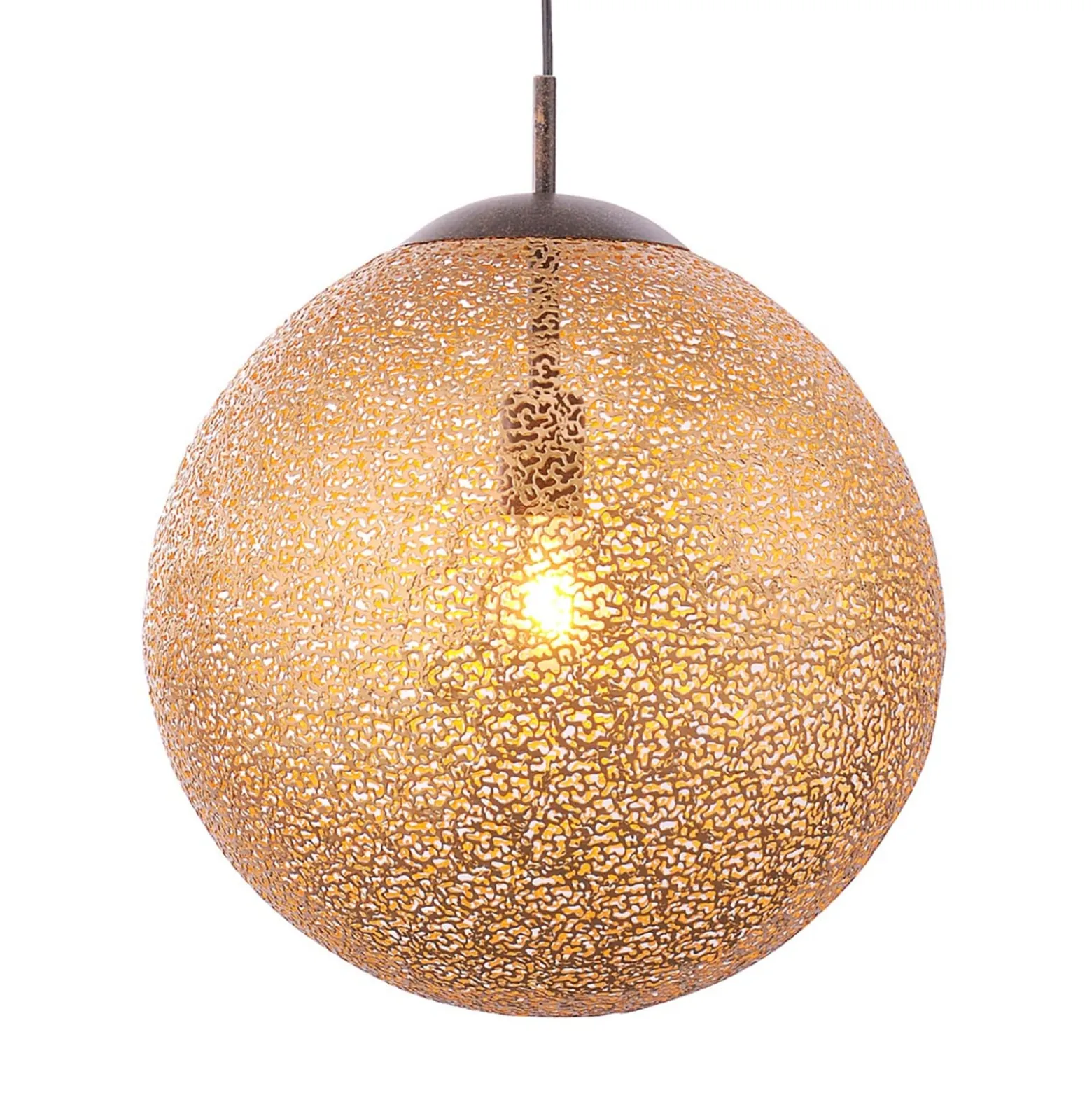 Paul Neuhaus Greta-riippuvalaisin, Ø 40 cm, kullanvärinen, metallia