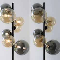 Paul Neuhausin lattiavalaisin Popsicle, lasi, 155 cm korkea, G9