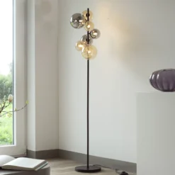 Paul Neuhausin lattiavalaisin Popsicle, lasi, 155 cm korkea, G9