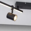 Paul Neuhaus LED-kattovalaisin Barik, 120 cm, säädettävä