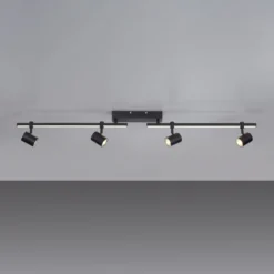 Paul Neuhaus LED-kattovalaisin Barik, 120 cm, säädettävä
