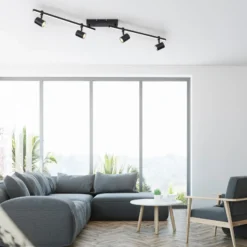 Paul Neuhaus LED-kattovalaisin Barik, 120 cm, säädettävä