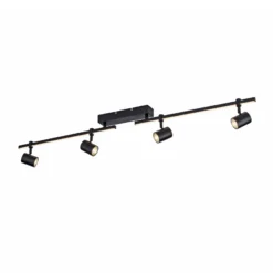 Paul Neuhaus LED-kattovalaisin Barik, 120 cm, säädettävä