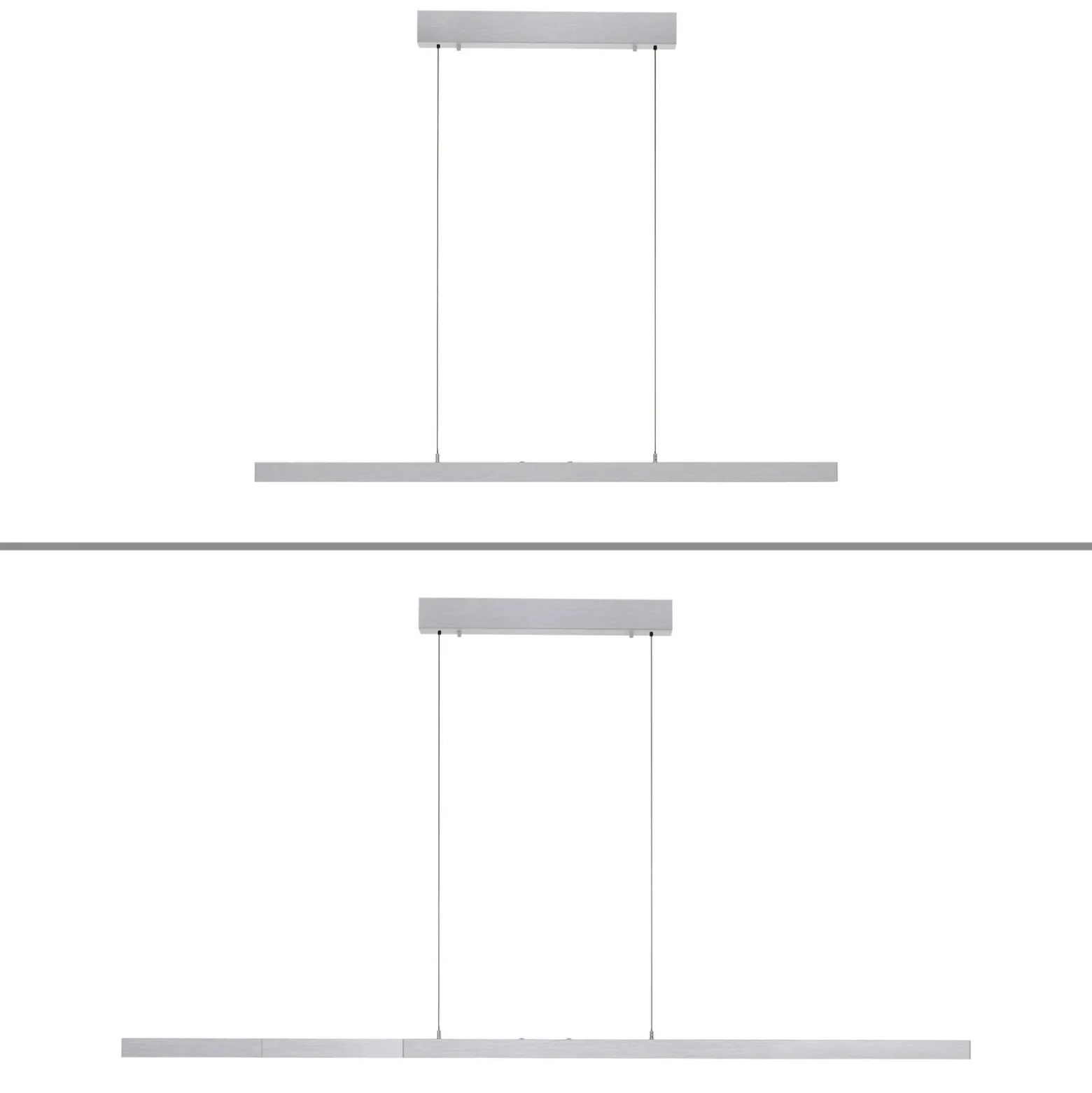Paul Neuhaus LED-riippuvalaisin Adriana Comfort Lift, alumiini, CCT
