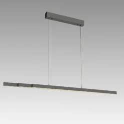 Paul Neuhaus LED-riippuvalaisin Adriana Comfort Lift, harmaa, CCT