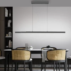 Paul Neuhaus LED-riippuvalaisin Adriana Comfort Lift, harmaa, CCT