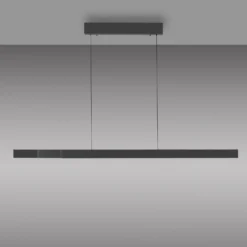 Paul Neuhaus LED-riippuvalaisin Adriana Square, harmaa, ylös/alas