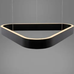 Paul Neuhaus LED-riippuvalaisin Q-Stretto, musta, 60 cm