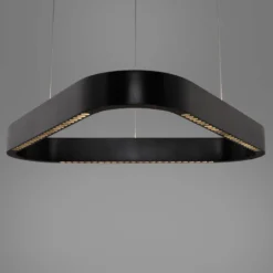 Paul Neuhaus LED-riippuvalaisin Q-Stretto, musta, 60 cm
