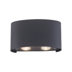 Paul Neuhaus LED-ulkoseinävalaisin Carlo, 13 cm, musta