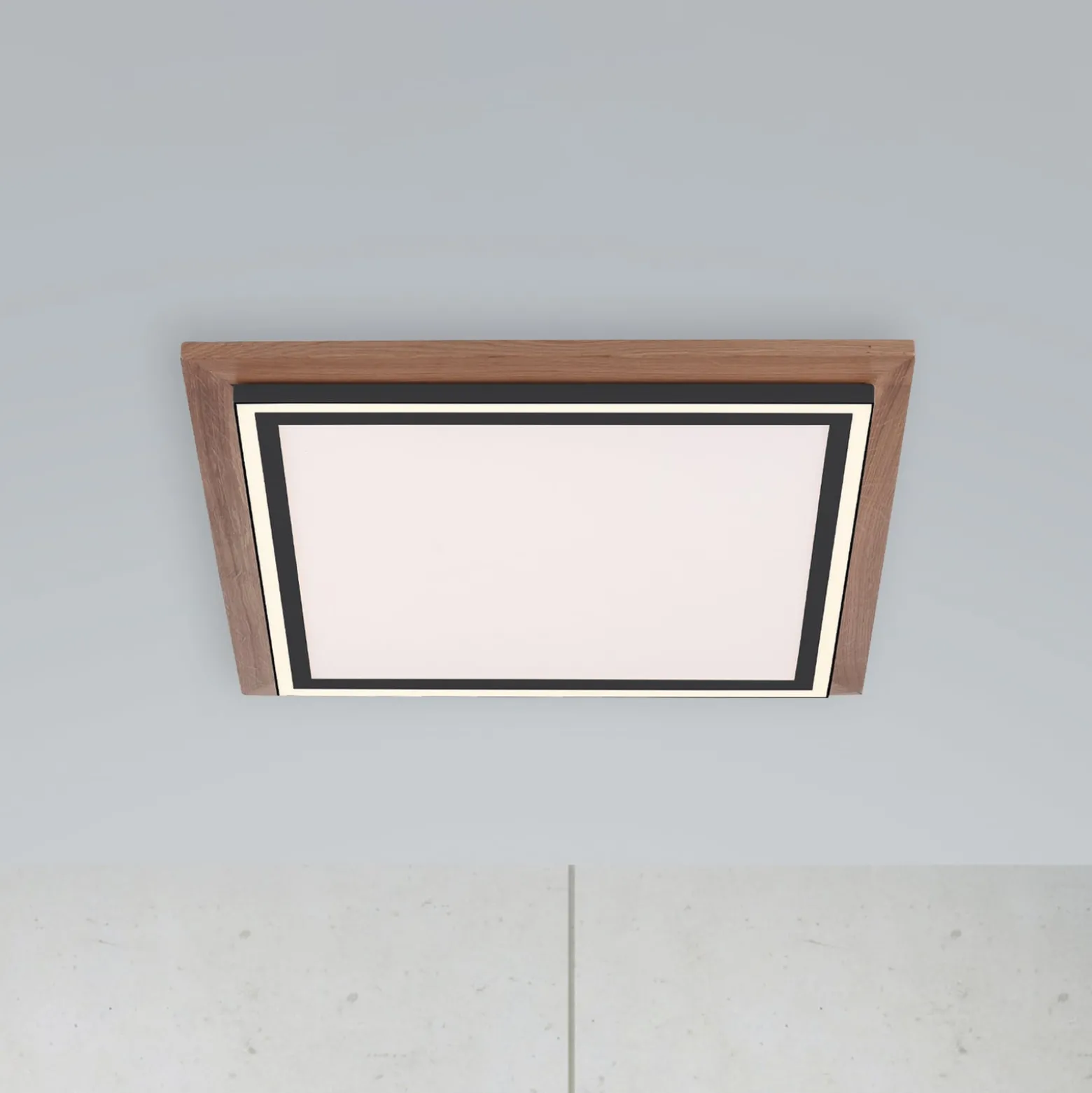 Paul Neuhaus Palma -LED-kattovalo CCT neliö
