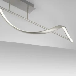 Paul Neuhaus Q-Swing -LED-kattovalaisin, teräs