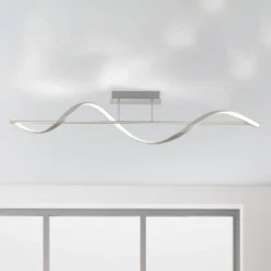Paul Neuhaus Q-Swing -LED-kattovalaisin, teräs