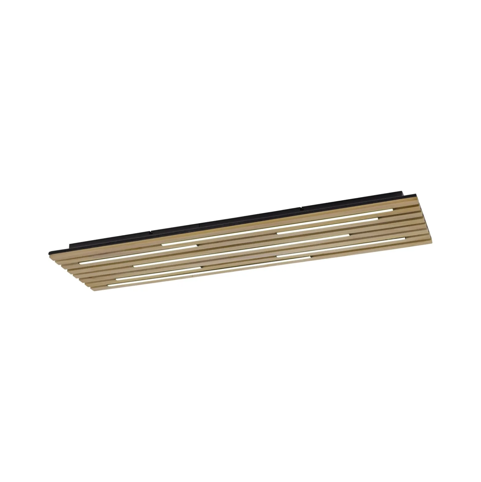 Paul Neuhaus Smart LED kattovalaisin Q-Acoustic puu 115 x 31cm