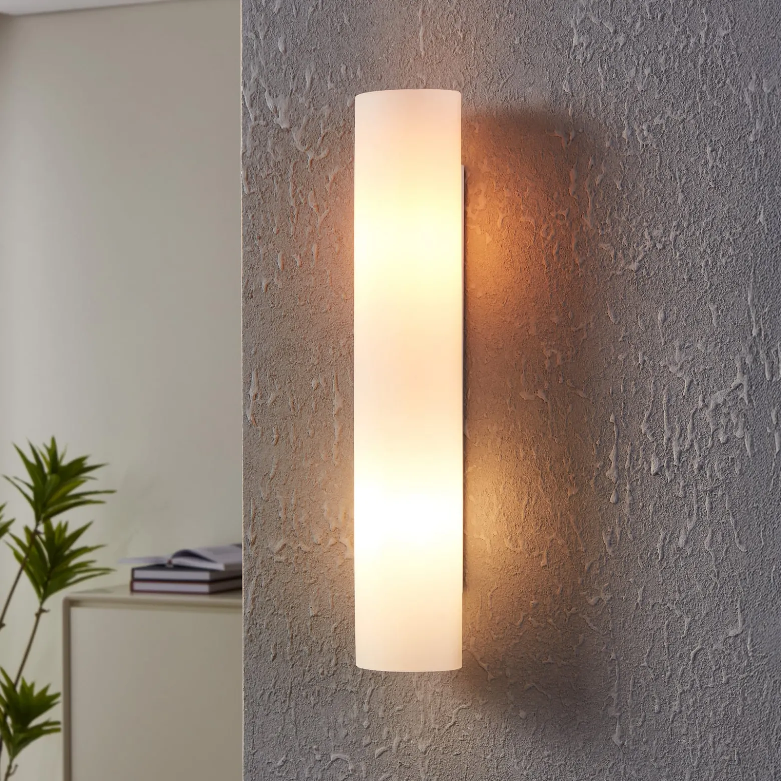Pelkistetty Zena-seinävalaisin, korkeus 39 cm