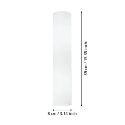 Pelkistetty Zena-seinävalaisin, korkeus 39 cm