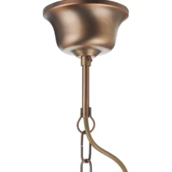 Pimpernel-riippuvalaisin, Ø 23 cm, pronssi, kirkas lasi