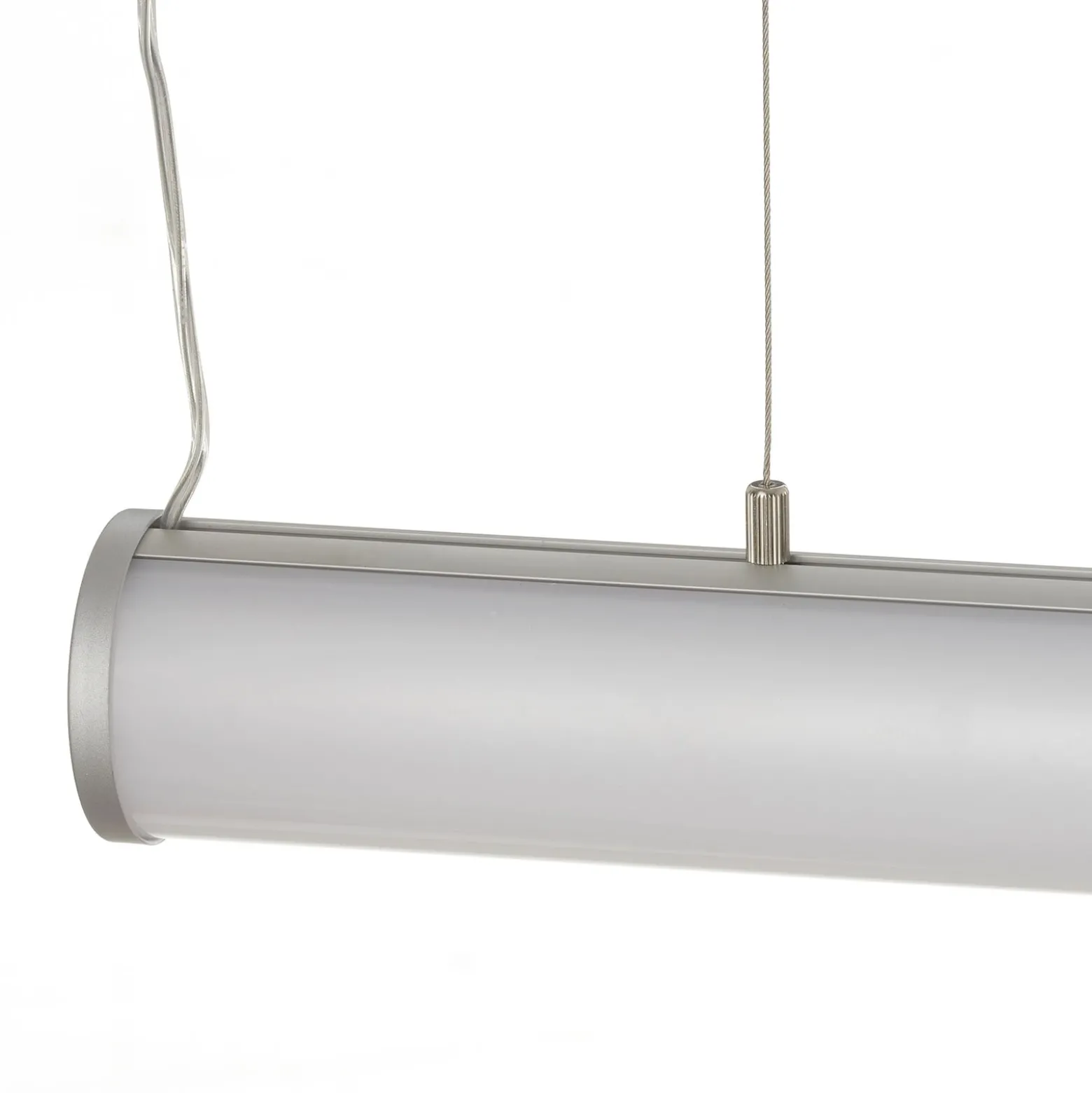 Pirgos LED-riippuvalaisin, 200 cm pitkä, himmennettävä, valkoinen