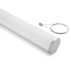 Pirgos LED-riippuvalaisin, 200 cm pitkä, himmennettävä, valkoinen