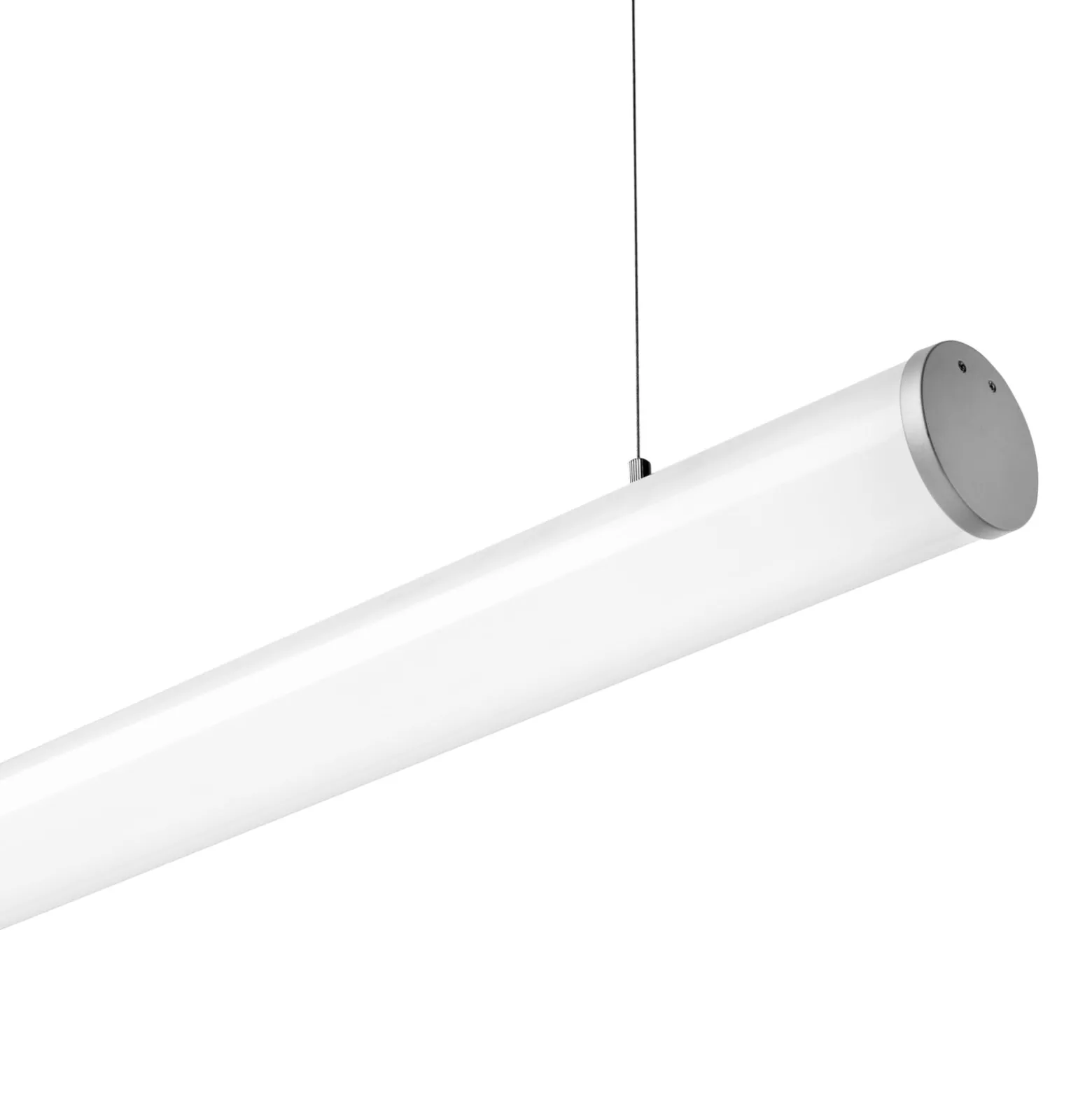 Pirgos LED-riippuvalaisin, 200 cm pitkä, himmennettävä, valkoinen