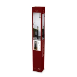 Pistoia-pylväsvalaisin, musta, korkeus 95 cm, metalli, IP54