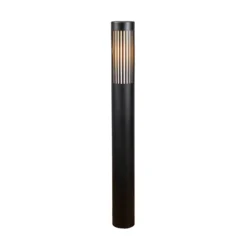 Pistoia-pylväsvalaisin, musta, korkeus 95 cm, metalli, IP54