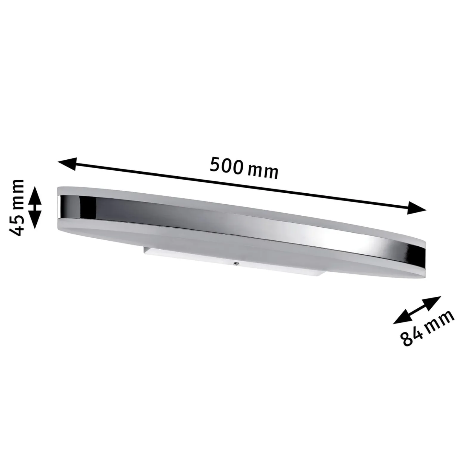 Pitkänomainen Kuma-LED-seinävalaisin