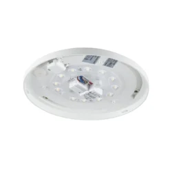 Pollux LED-kattovalaisin, Ø 27 cm, muovia, liiketunnistin