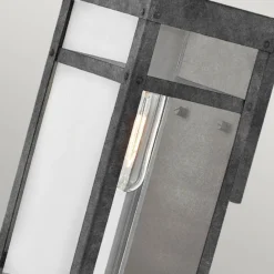 Porter-ulkoseinävalaisin, musta, 33,6 cm korkea