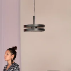 Prandina Machine S3 -LED-riippuvalo up/down musta