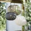 PR Home Hilma -ulkoriippuvalo, valkoinen Ø 60 cm