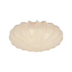 PR Home kattovalaisin Plafond, pellavatekstiili, Ø 42 cm, harmaa