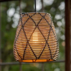 PR Home Lollo ulkovalaisin, luonnon rottinki, Ø 28 cm
