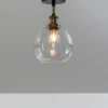 PR Home Omega kattovalaisin, kirkas/messinki/musta, Ø 20 cm