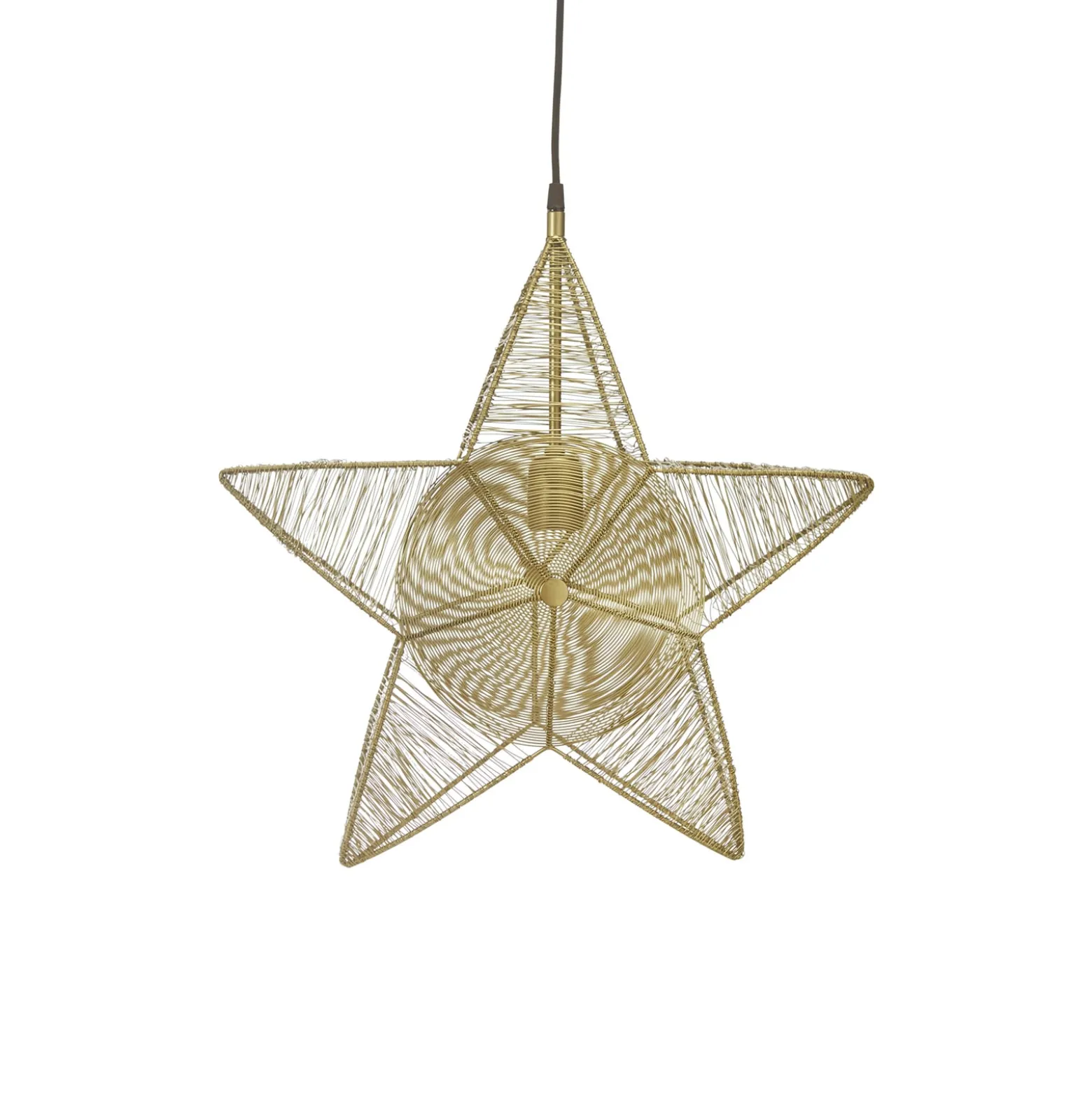 PR Home Rigel -koristetähti metallia Ø50 cm creme