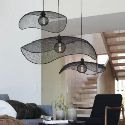 PR Home riippuvalaisin Vivi, Ø 79 cm, musta, metalli