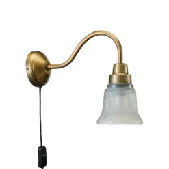 PR Home seinävalaisin Emmi, messinginvärinen antiikki, Ø 12 cm
