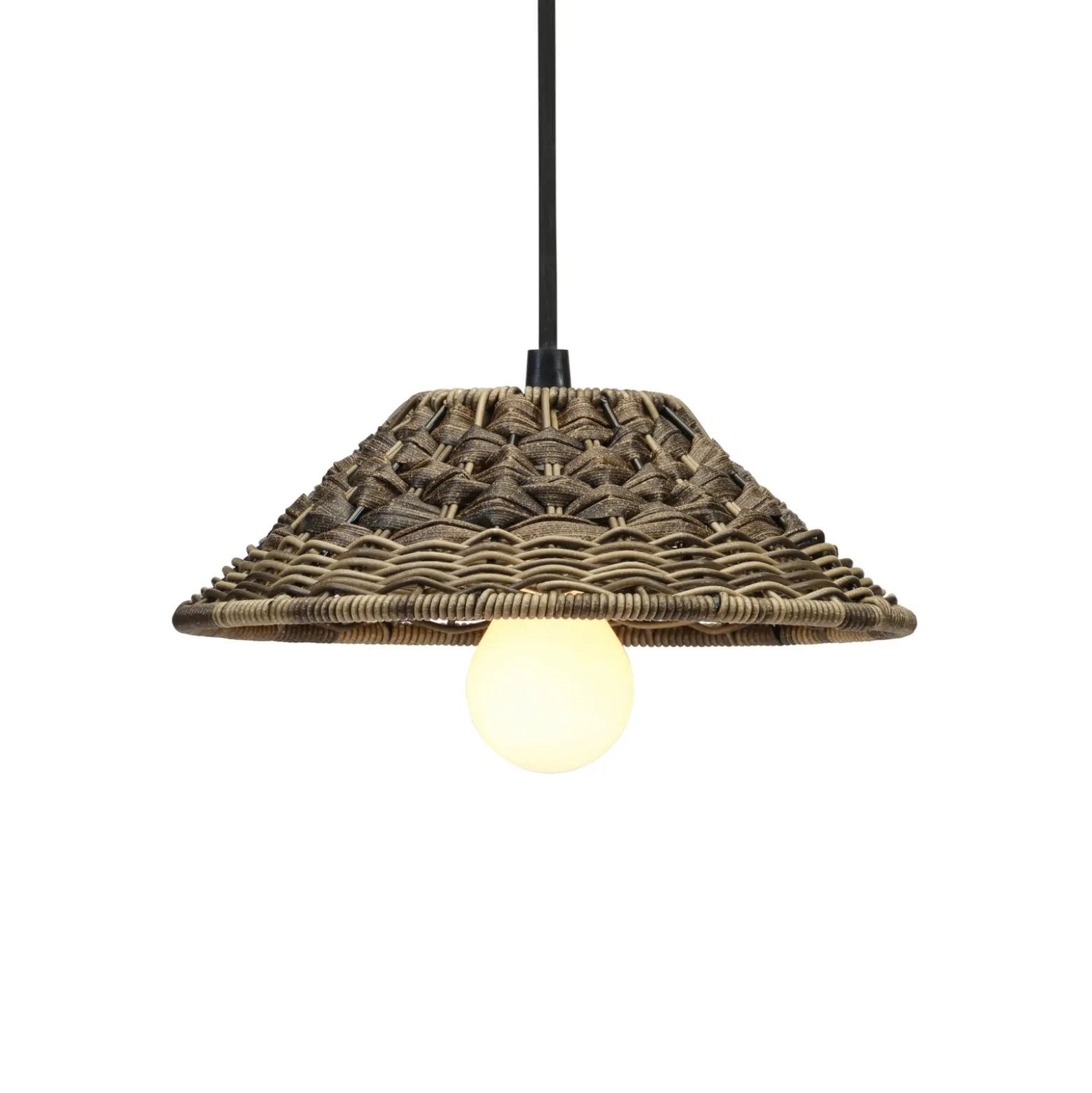 PR Home ulkovalaisin Lisen, ruskea, pistotulppa, Ø 27 cm