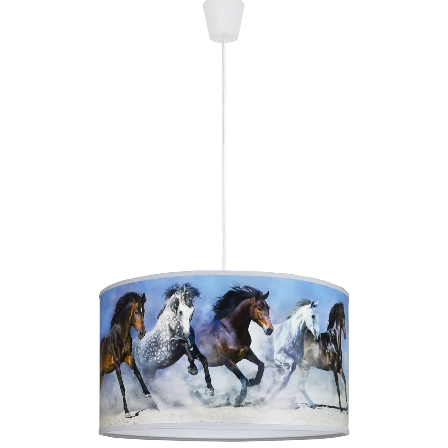 Print-riippuvalaisin Horses