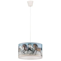 Print-riippuvalaisin Horses