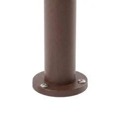 PRIOSin Tulimar-pylväsvalaisin, 2-lamppuinen, 60 cm, ruostumaton teräs, IP65