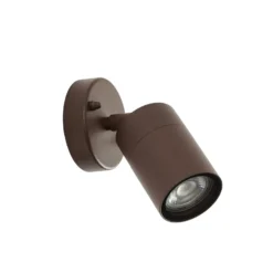 PRIOSin Tulimar-ulkoseinävalaisin, 14 cm, ruosteenvärinen, kääntyvä, IP44