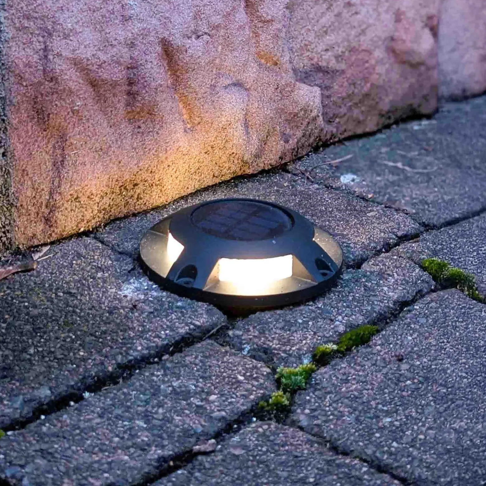 Prios LED aurinko lattiavalaisin Selius, antrasiitti, IP67