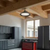 PRIOS LED-hallivalaisin Maikel, musta, IP65, Highbay